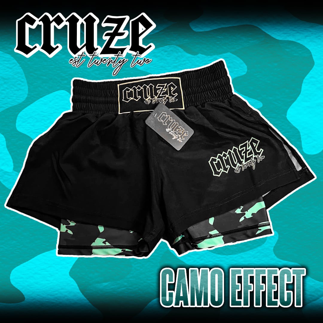 Camo Effect Fight Shorts